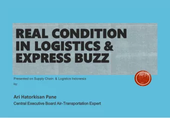 IN LO  IN LOGISTICS  GISTICS &amp;  &amp;  EXPRESS  EXPRESS BUZZ  BUZZ  Presented on Supply Chain