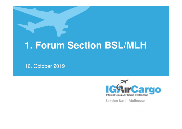 1 forum section bsl mlh