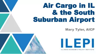 Air  Air Car  Cargo  go in IL  in IL  &amp; the S  &amp; the South  outh  Suburban  Suburban Air