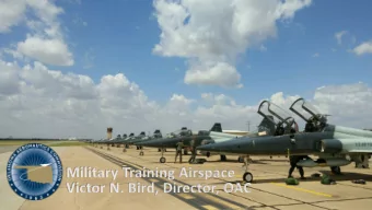 Military Training Airspace  Victor N. Bird, Director, OAC