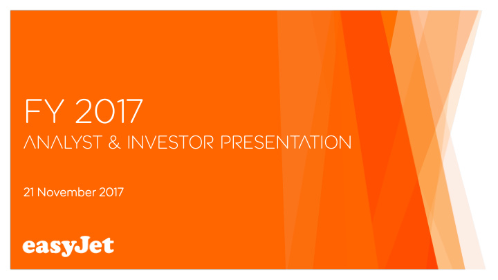 fy 2017 analyst investor presentation 21 november 2017