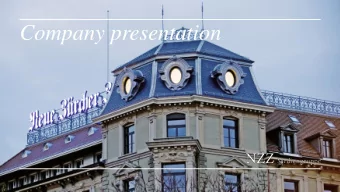 Company presentation  What does NZZ stand for?    Quality journalism    Liberal perspectives,