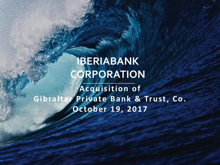 iberiabank