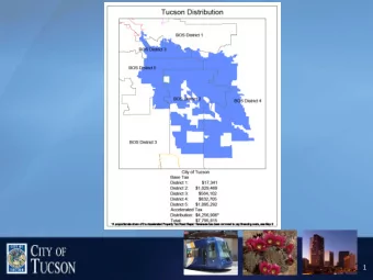 1  City of Tucson  Regional Local Road Repair Program  Presentation  October 10, 2017  2  Current