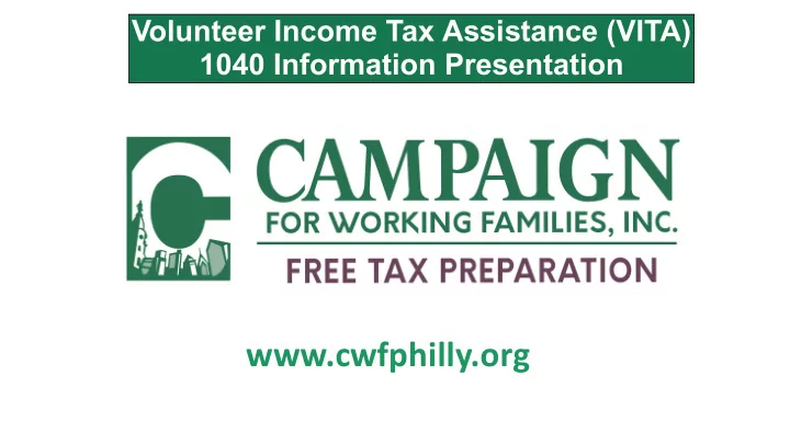 cwfphilly org the campaign for working families inc cwfi