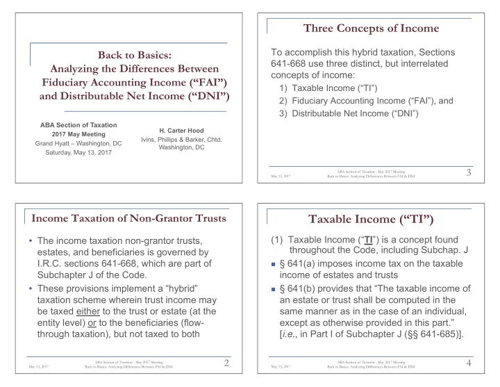 taxable income ti