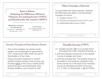 Taxable Income (TI)