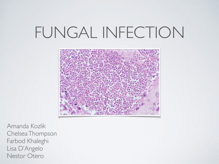 fungal infection