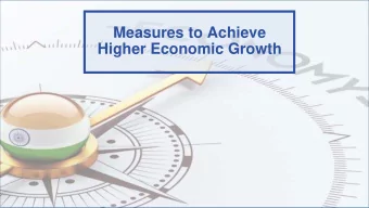 Higher Economic Growth  Progress since Announcements  on 23.8.2019  Quick Follow-up on Measures