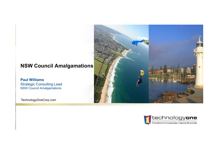 nsw council amalgamations
