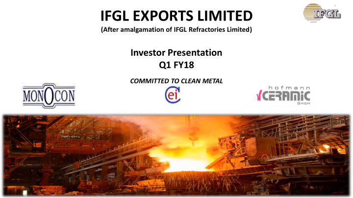 ifgl exports limited