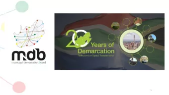 1  MUNICIPAL AMALGAMATIONS AND SERVICE  DELIVERY: THE CASE OF KAGISANO-MOLOPO  LOCAL MUNICIPALITY