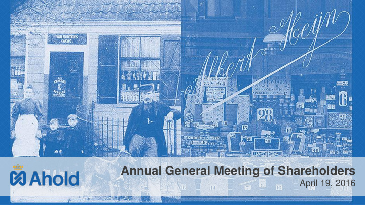 annual general meeting of shareholders