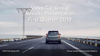 2  4  Q1 2019 Sales Distribution  5  Financials  6  Key Financial Developments Q1 2019  7