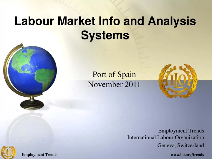labour market info and analysis labour market info and