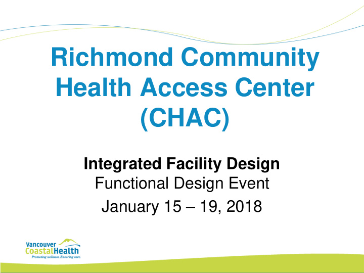 richmond community health access center chac