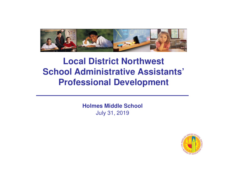 local district northwest school administrative assistants