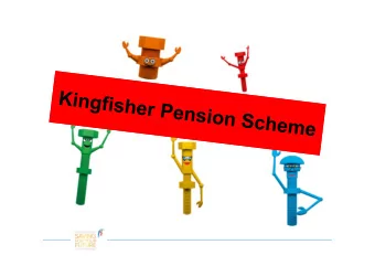 Well tell you what you  need to know  Occupational Pension Scheme  Money Purchase   Also
