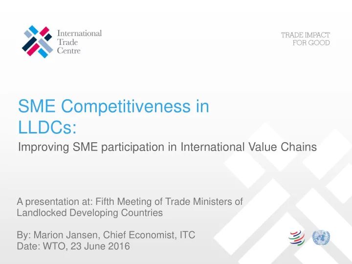 sme competitiveness in