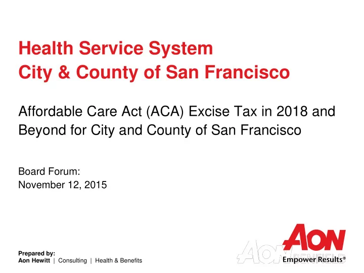 city county of san francisco