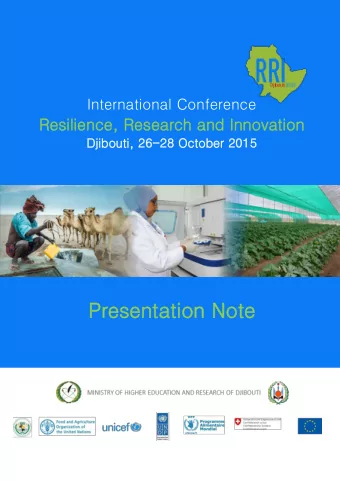 Presentati tion Note  I. I.  Presentation of  f the confe  ference  The Ministry of Higher