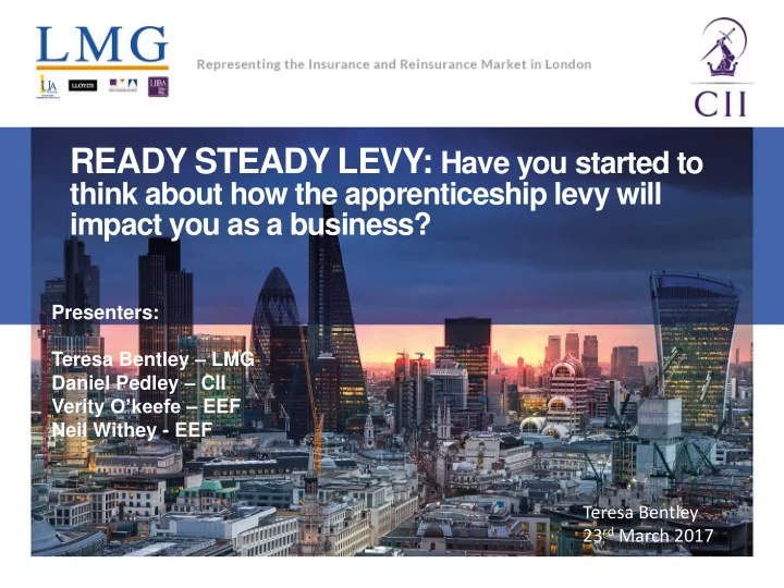 levy awareness 85