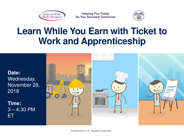 learn while you earn with ticket to work and