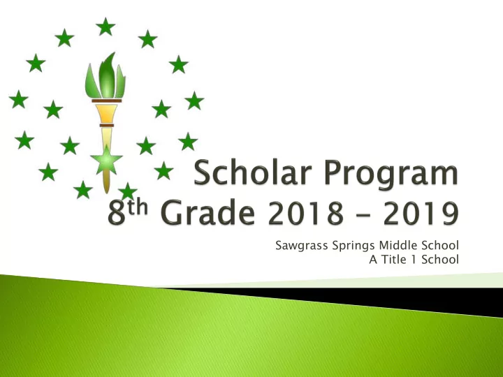 a title 1 school program for academically talented gifted
