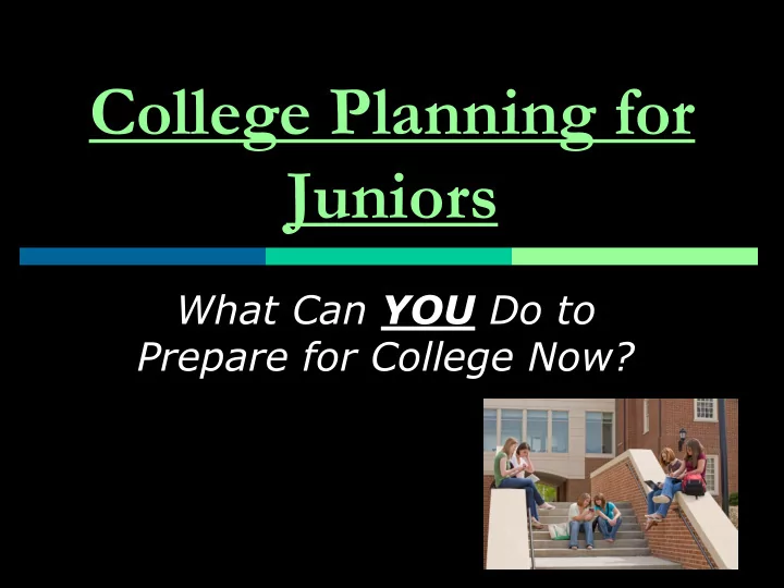 college planning for