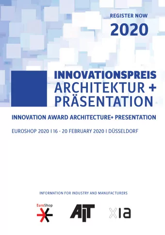 2020  INNOVATION AWARD ARCHITECTURE+ PRESENTATION  EUROSHOP 2020 I 16 - 20 FEBRUARY 2020 I