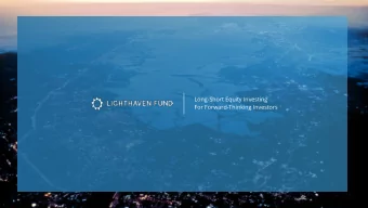 Long-Short Equity Investing  For Forward-Thinking Investors  Legal Notifications General. The