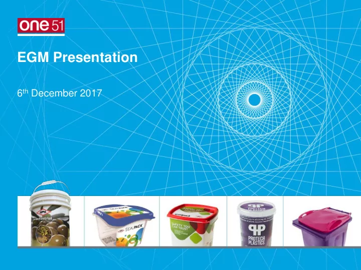 egm presentation