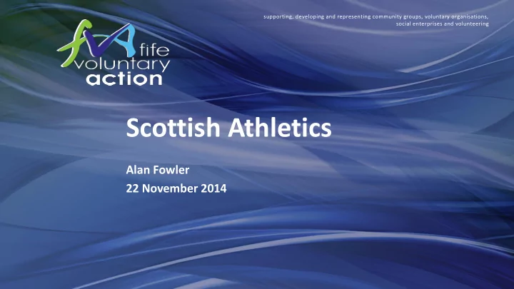 scottish athletics