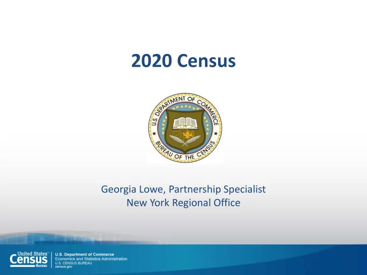 2020 census
