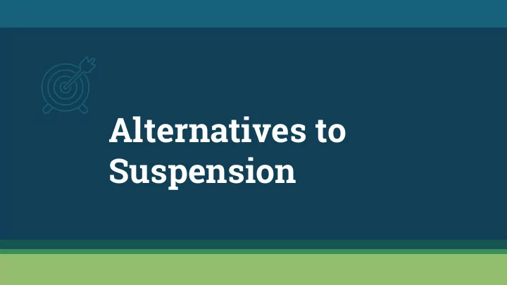 suspension