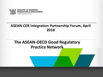 Practice Network  Regulation Matters More as Economies  Develop  Pervasive in complex modern