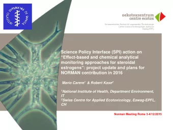 DESCRIPTION OF THE PROJECT Three steroidal estrogens, 17 -ethinylestradiol (EE2), 17 -estradiol