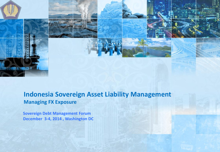 sovereign debt management forum december 3 4 2014