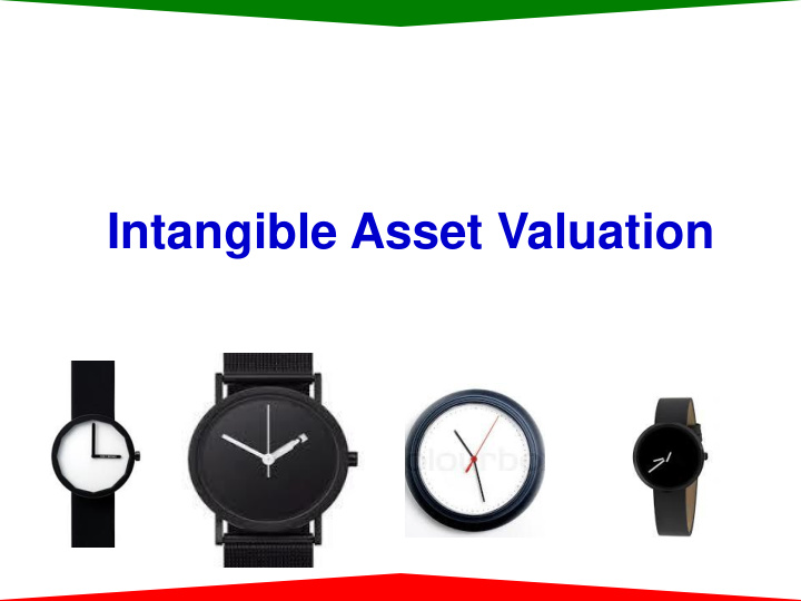 intangible asset valuation