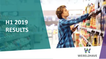 RESULTS  CONVENIENCE SHOPPING CENTRES  IN NORTH-WEST EUROPE  COMPANY PROFILE  16  KEY FACTS  9