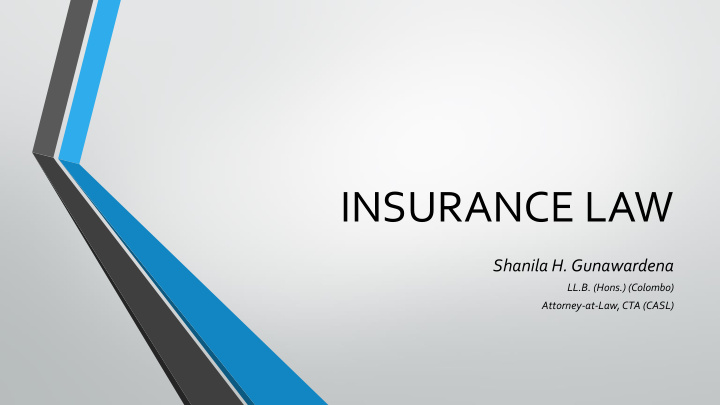 insurance law