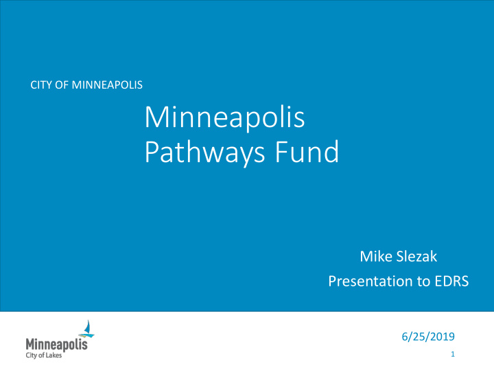 minneapolis pathways fund