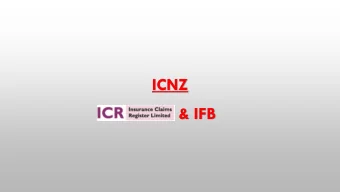 ICNZ  ICR &amp; IFB  ICR Analysis  ICR Analysis  ICR Investigations  This chart shows the  flagged