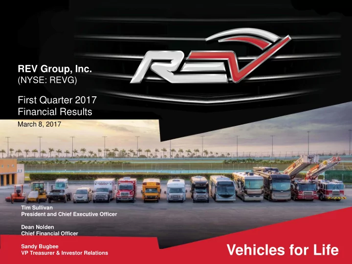 vehicles for life