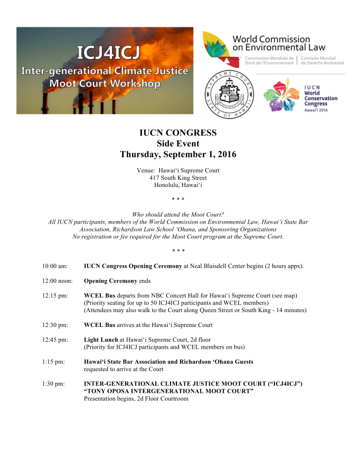iucn congress side event thursday september 1 2016