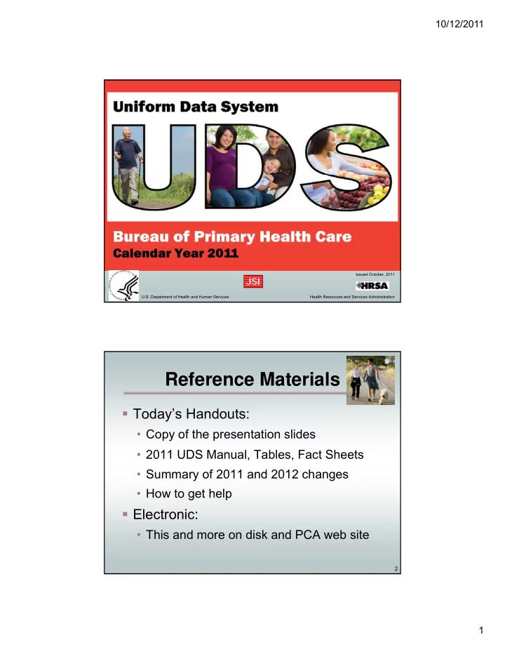 reference materials