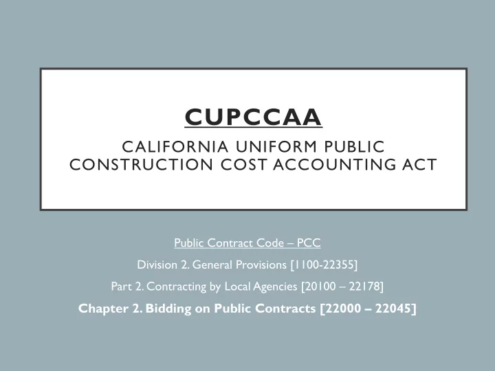 cupccaa