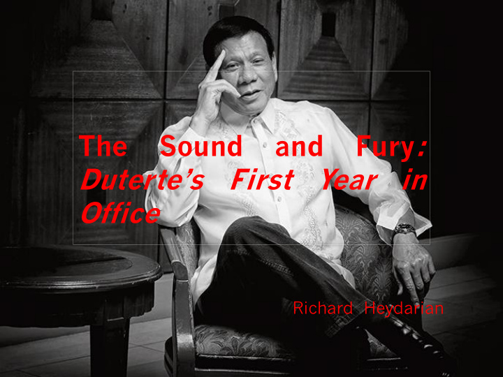 duterte s first year in