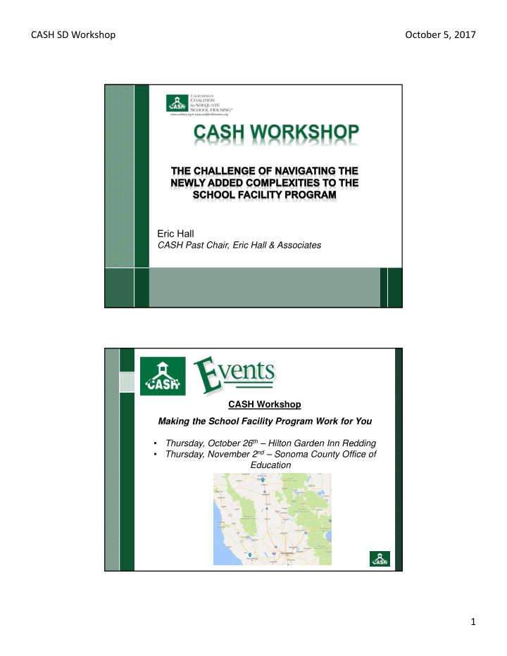 cash sd workshop october 5 2017
