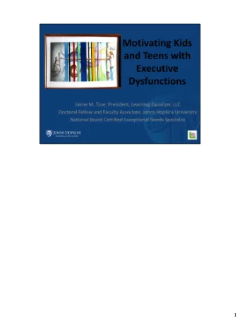 1  During this presentation, I will discuss definitions, descriptions, and difficulties  associated